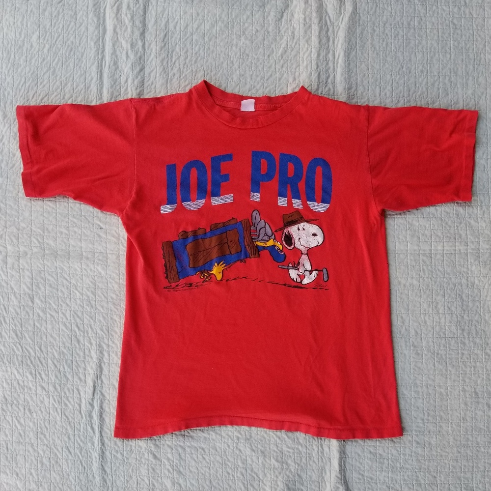 Vintage Snoopy Joe Pro Tshirt